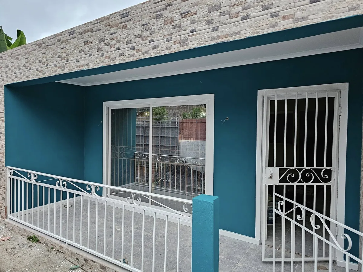 Fachada residencial finalizada